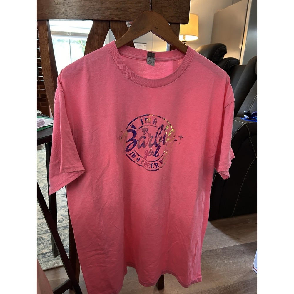 Barbie XL T Shirt‎ Pink Cheer